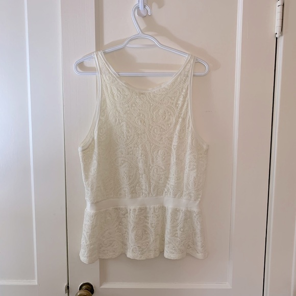 Wilfred peplum tank- size large - Picture 3 of 5
